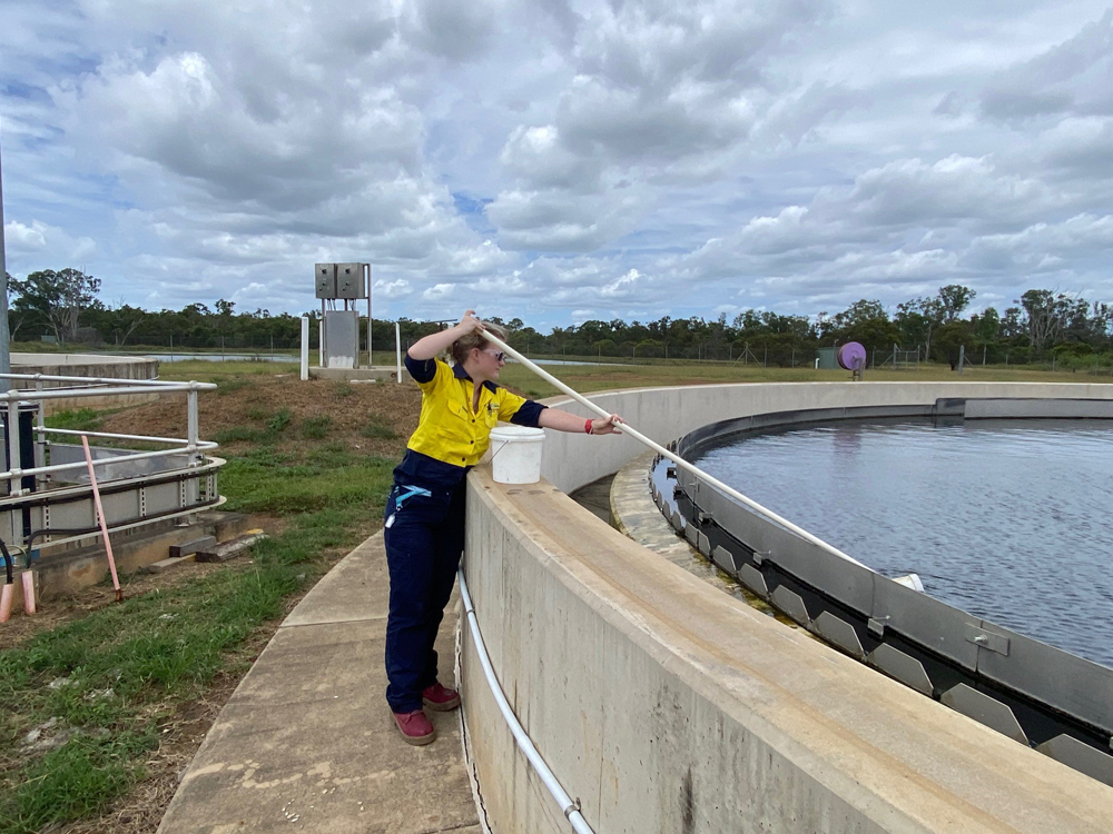 Grandad’s love of the industry inspires Bundy’s first female water trainee